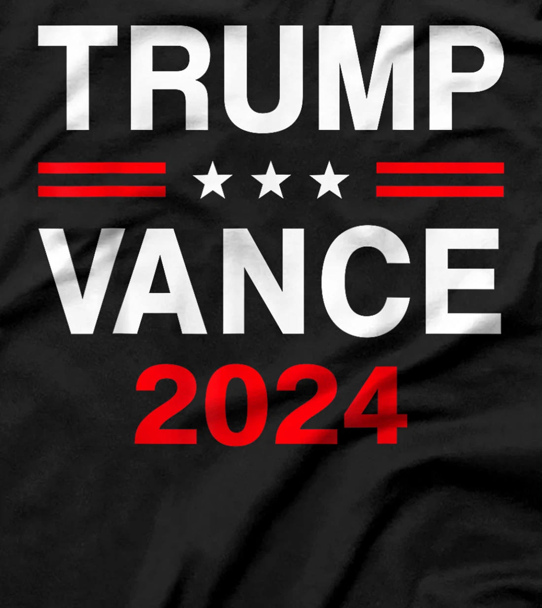 Trump Vance 2024 President Trump Supporter Re-Election T-Shirt