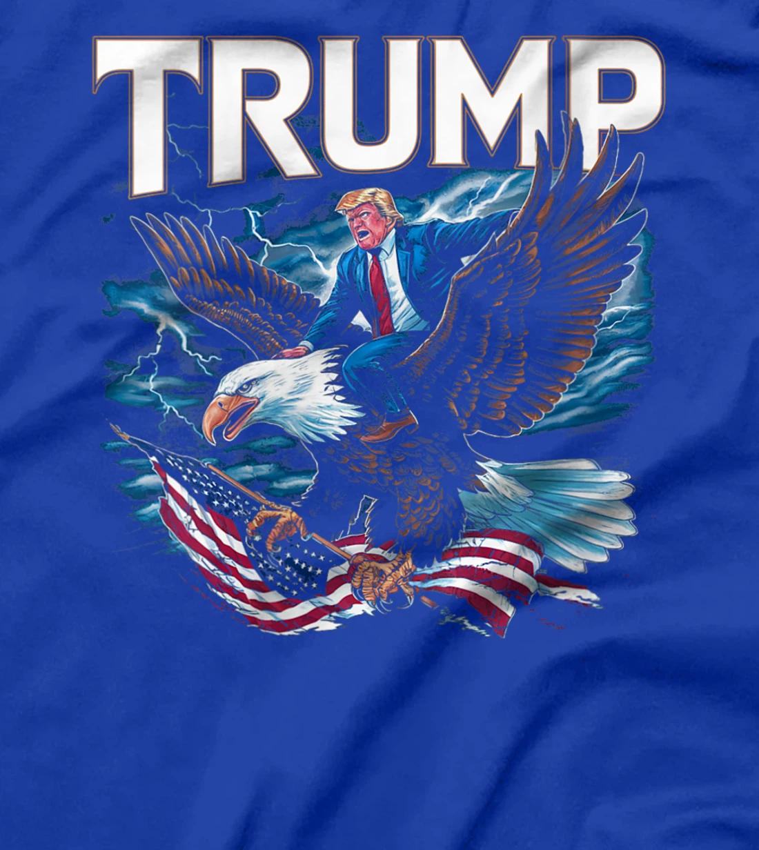 Womens Trump Eagle USA President 2024 Take America Back T-Shirt