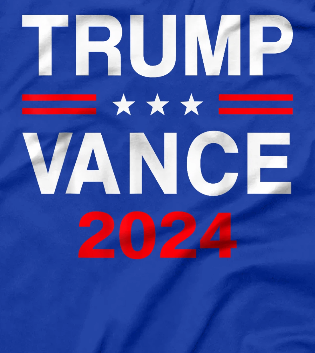 Trump Vance 2024 President Trump Supporter Re-Election T-Shirt