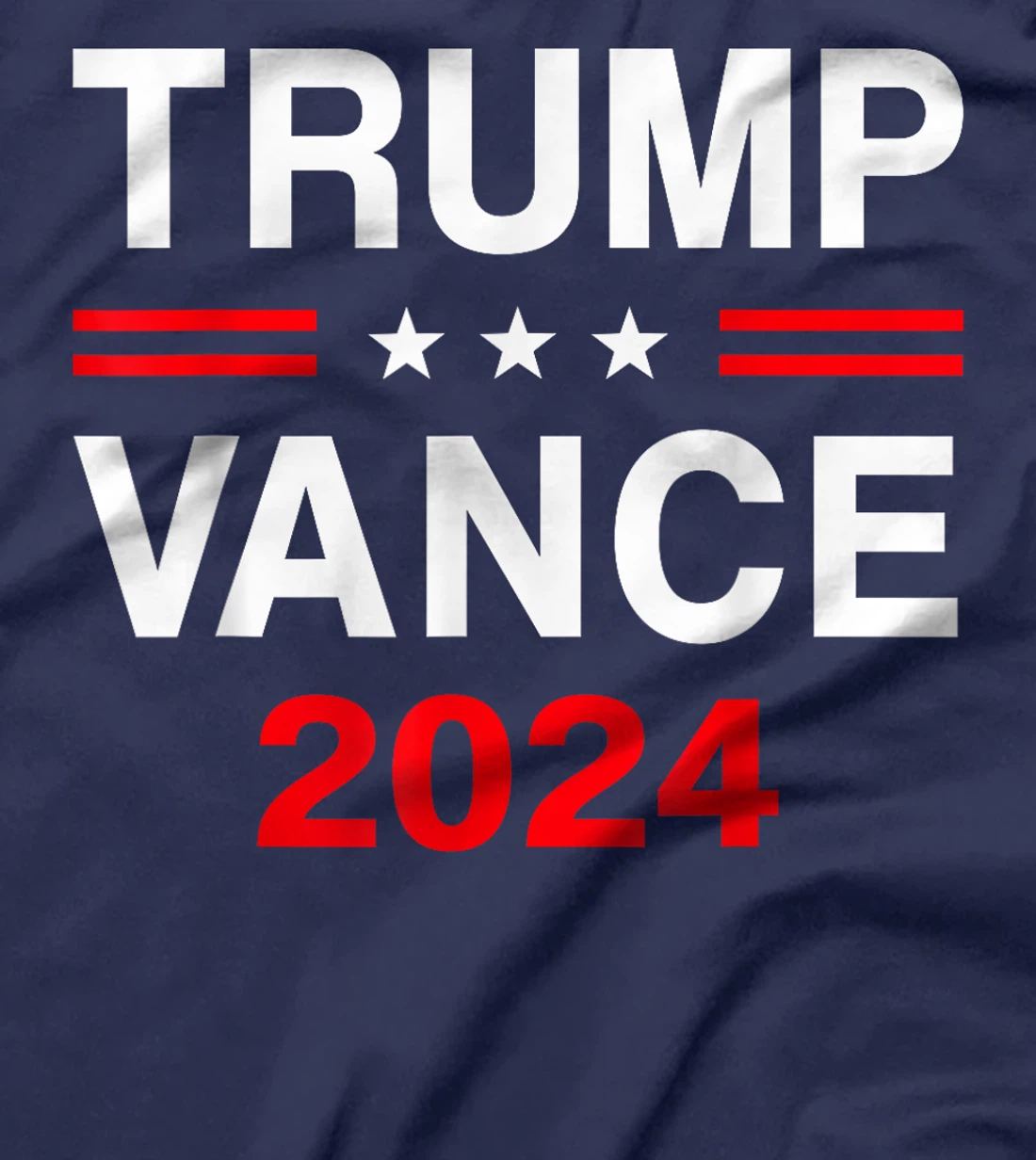 Trump Vance 2024 President Trump Supporter Re-Election T-Shirt