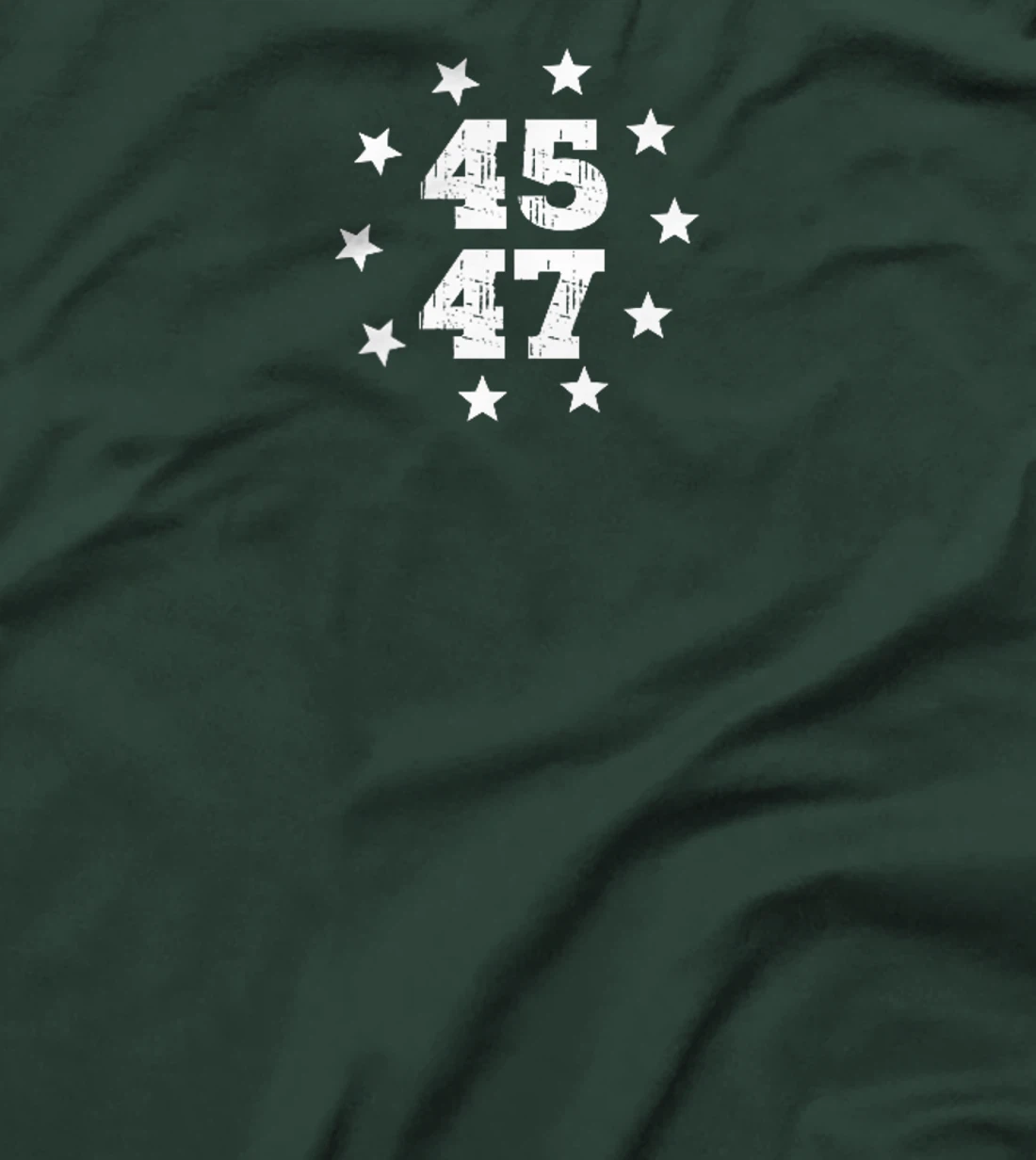 Womens Funny Donald Trump 45 47 I'm Voting For The Felon (2 Sided) T-Shirt