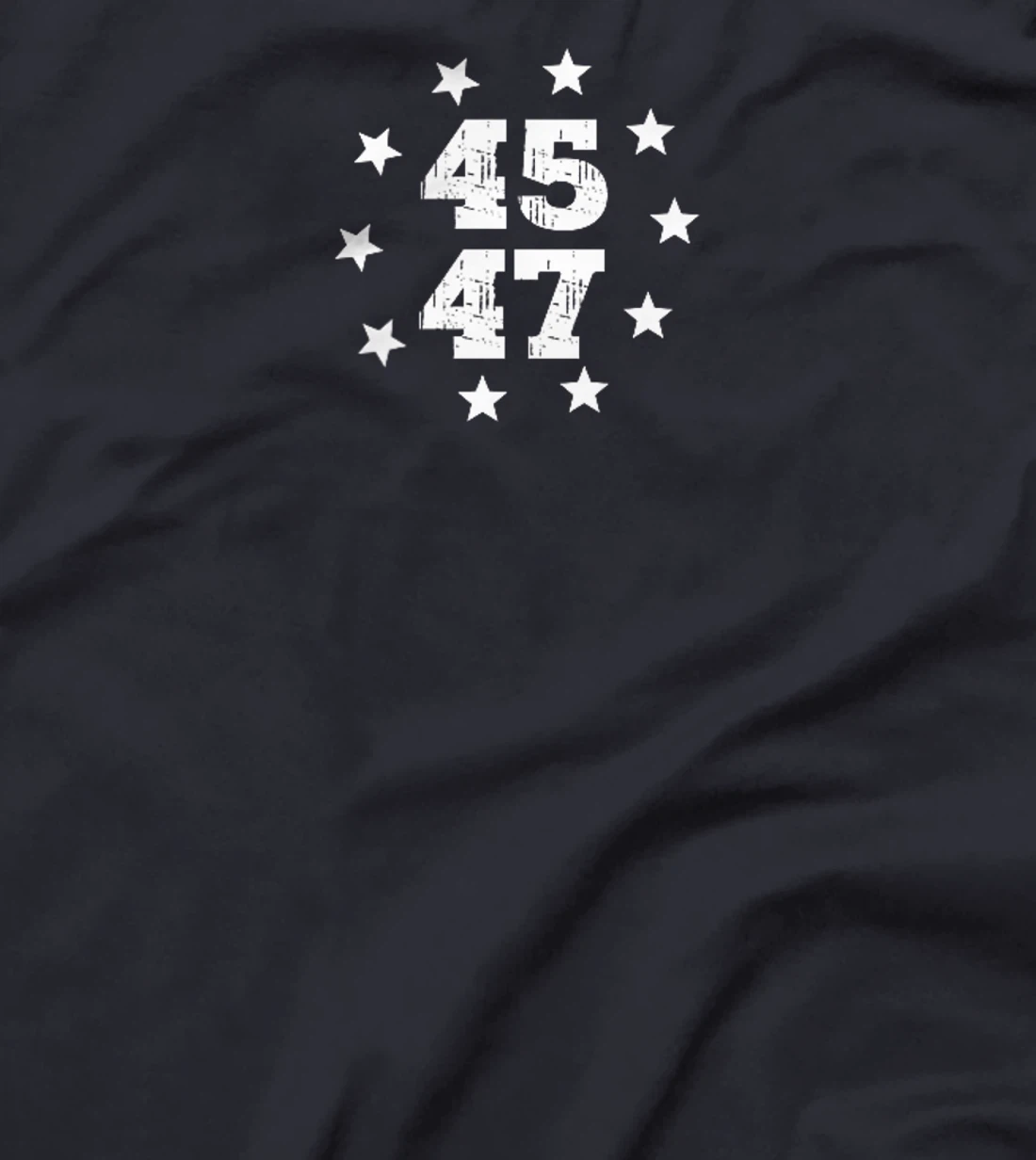 Womens Funny Donald Trump 45 47 I'm Voting For The Felon (2 Sided) T-Shirt