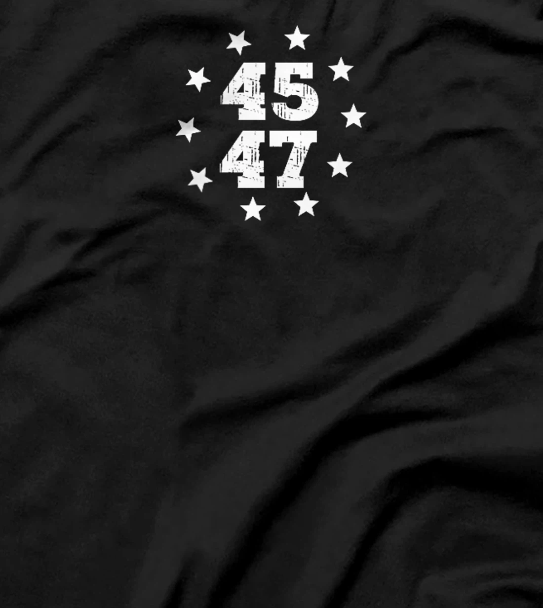 Womens Funny Donald Trump 45 47 I'm Voting For The Felon (2 Sided) T-Shirt