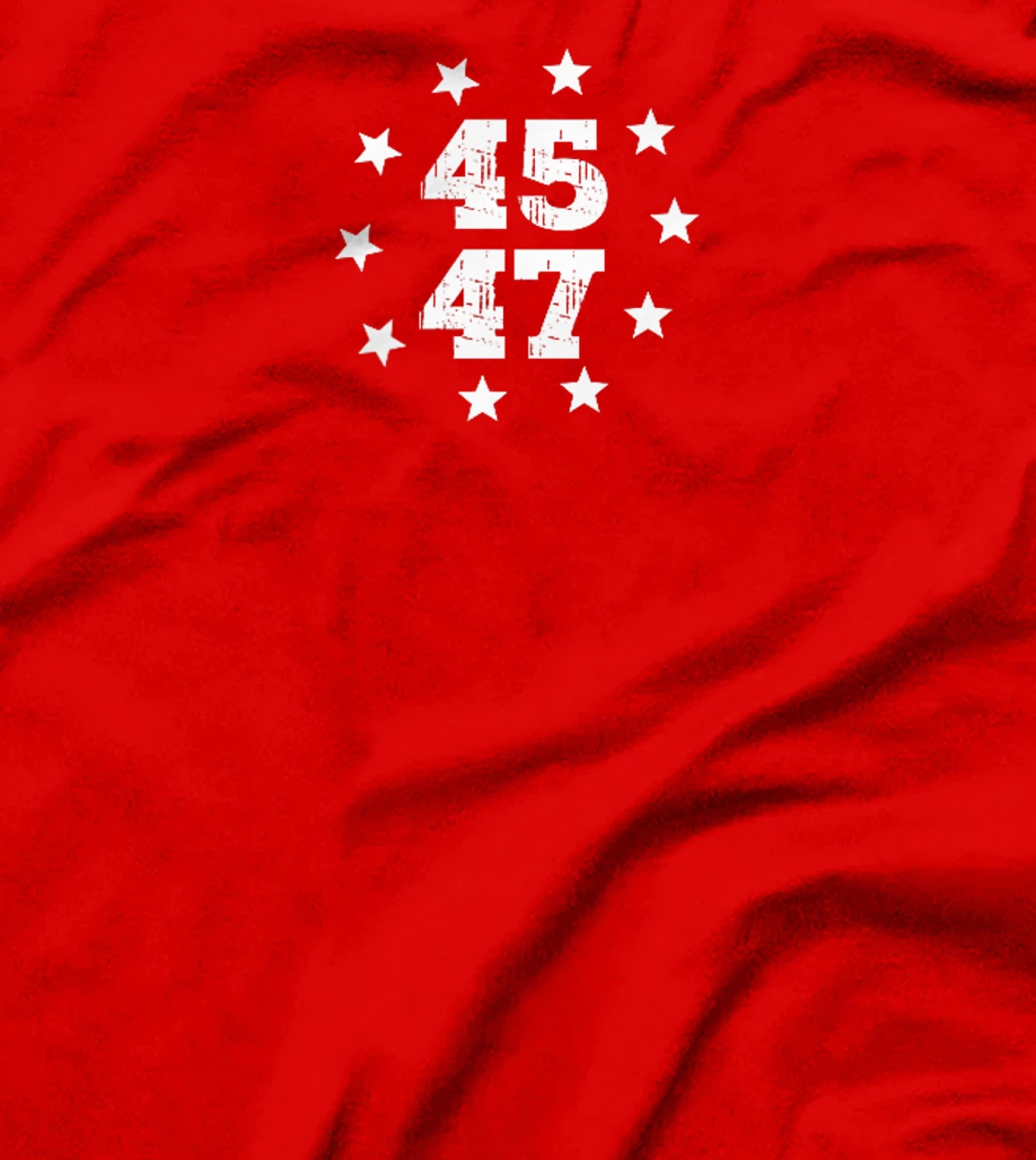 Womens Funny Donald Trump 45 47 I'm Voting For The Felon (2 Sided) T-Shirt