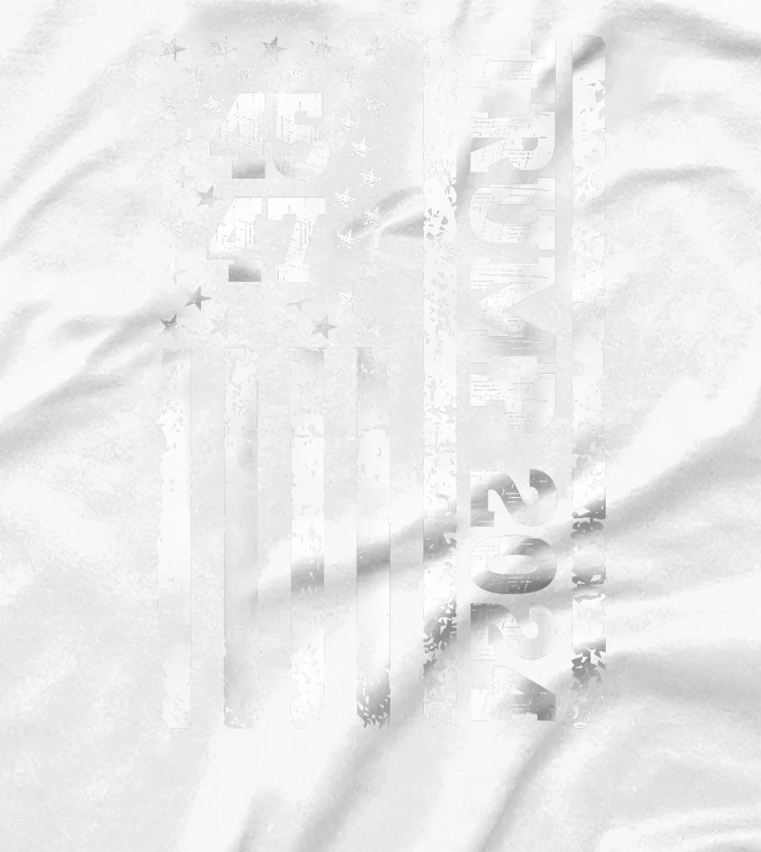 45 47 Trump 2024 American Flag T-Shirt