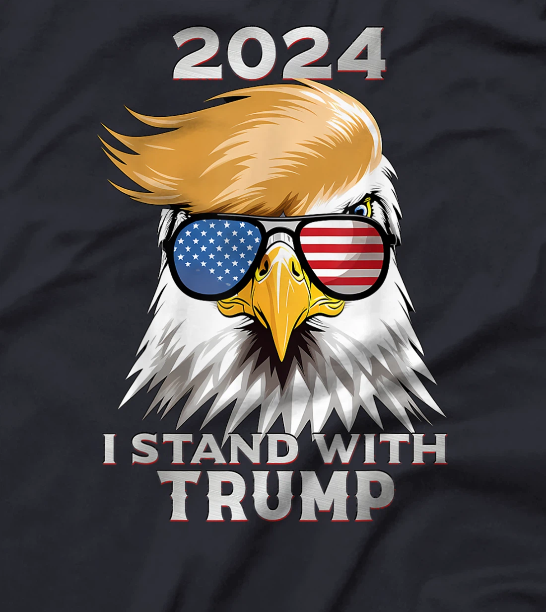 Merica Trump 2024 I Stand With Trump T-Shirt