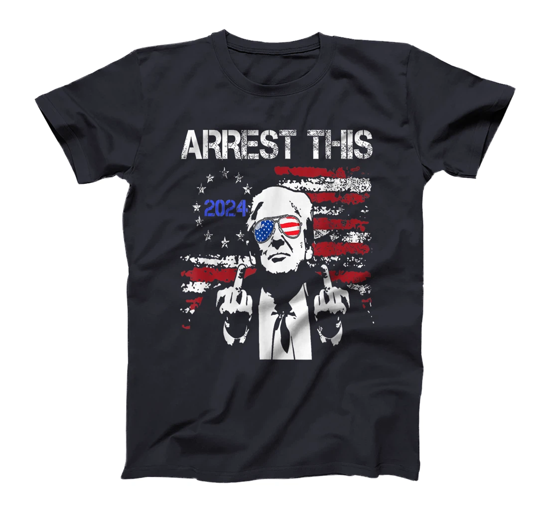 Donald-Trump-Arrest-This-Fingers-2024-Election T-Shirt