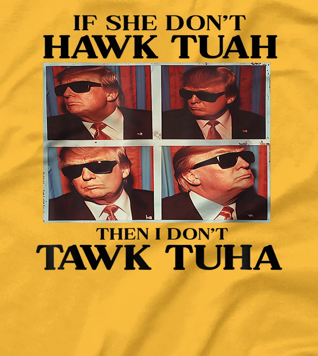 Hawk-Tush-2024-Hawk-Tuah-Trump-Embarrassing-Airport T-Shirt