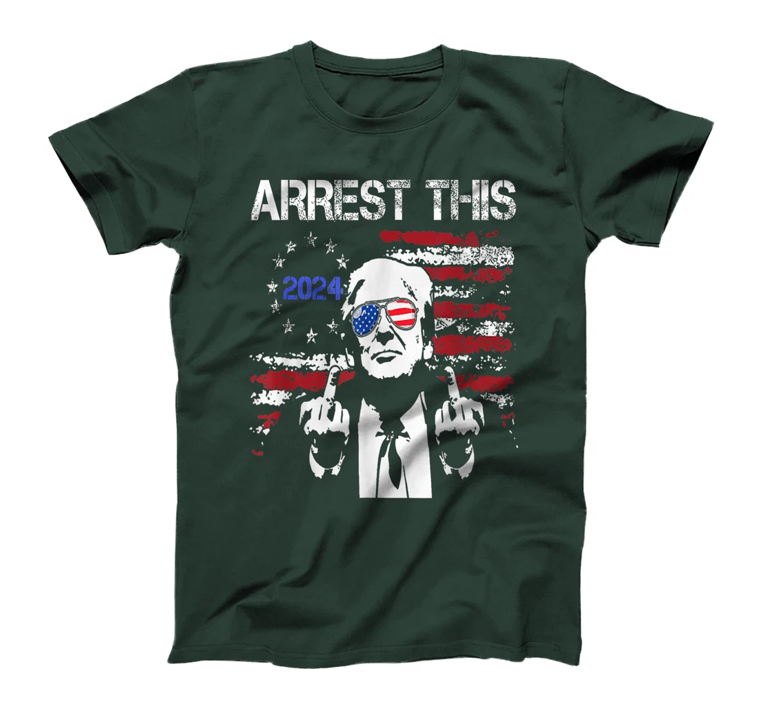Donald-Trump-Arrest-This-Fingers-2024-Election T-Shirt