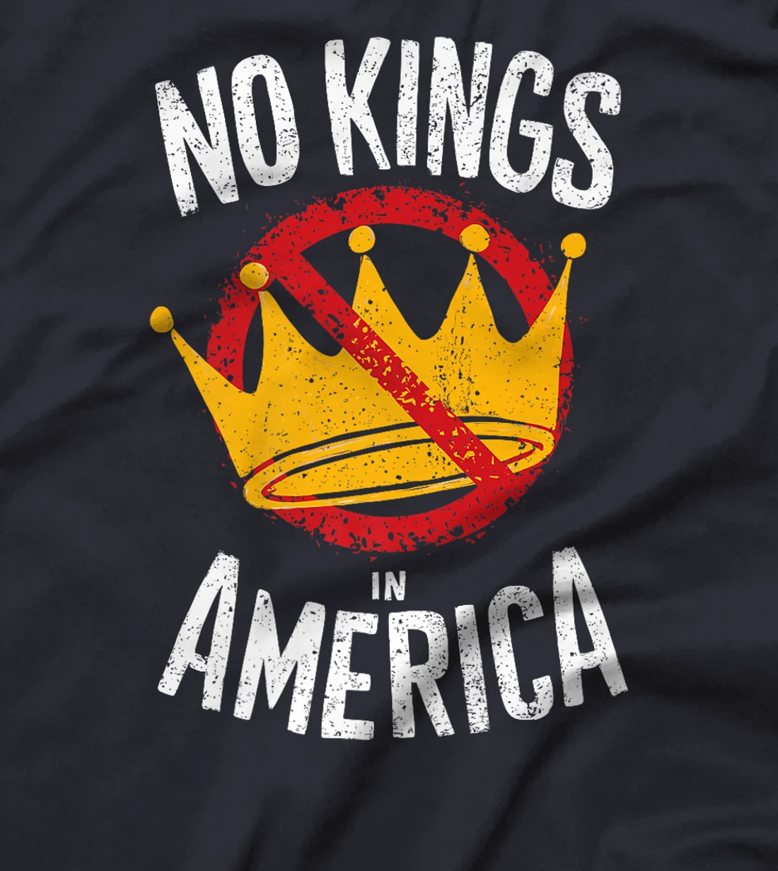 No Kings In America Save Democracy I Dissent Anti Trump Premium T-Shirt
