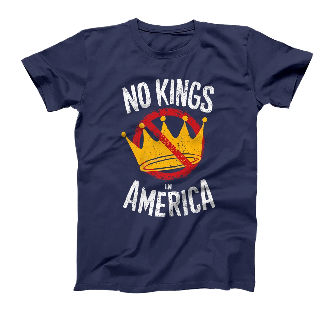 No Kings In America Save Democracy I Dissent Anti Trump Premium T-Shirt