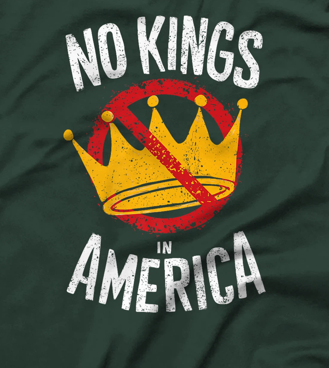 No Kings In America Save Democracy I Dissent Anti Trump Premium T-Shirt