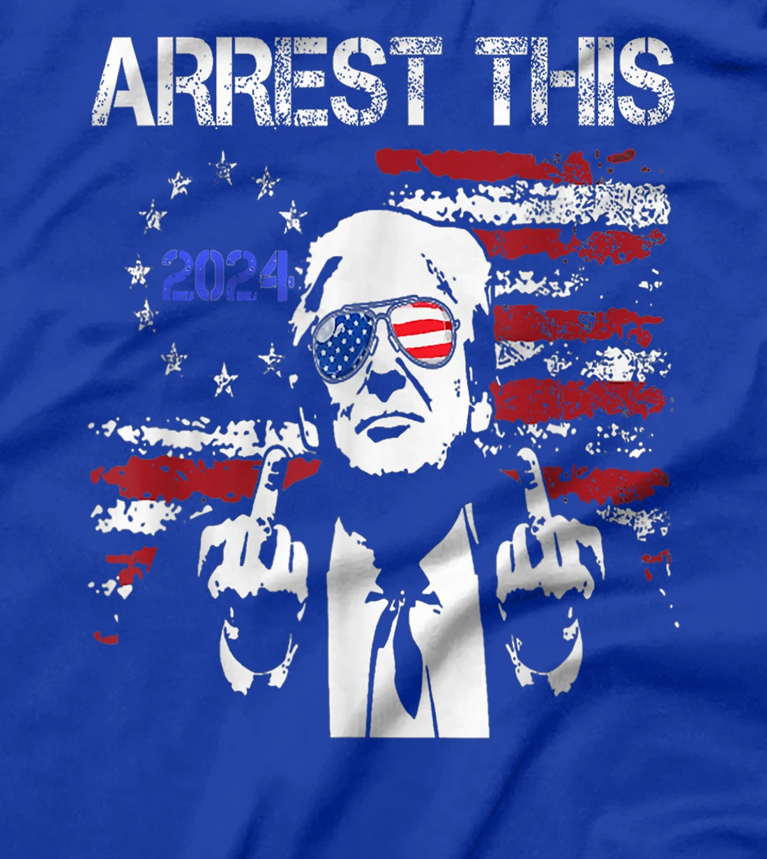 Donald-Trump-Arrest-This-Fingers-2024-Election T-Shirt