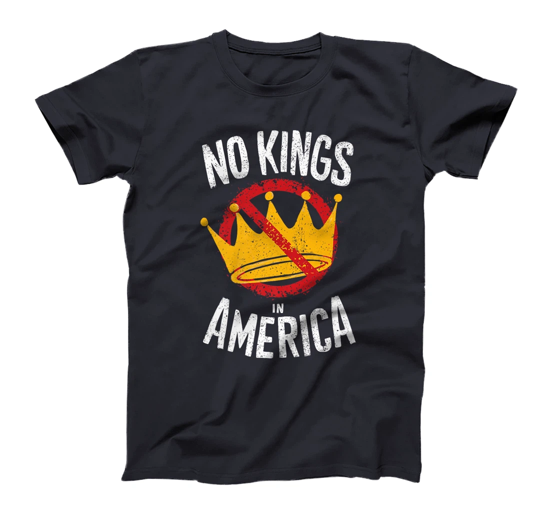 No Kings In America Save Democracy I Dissent Anti Trump Premium T-Shirt