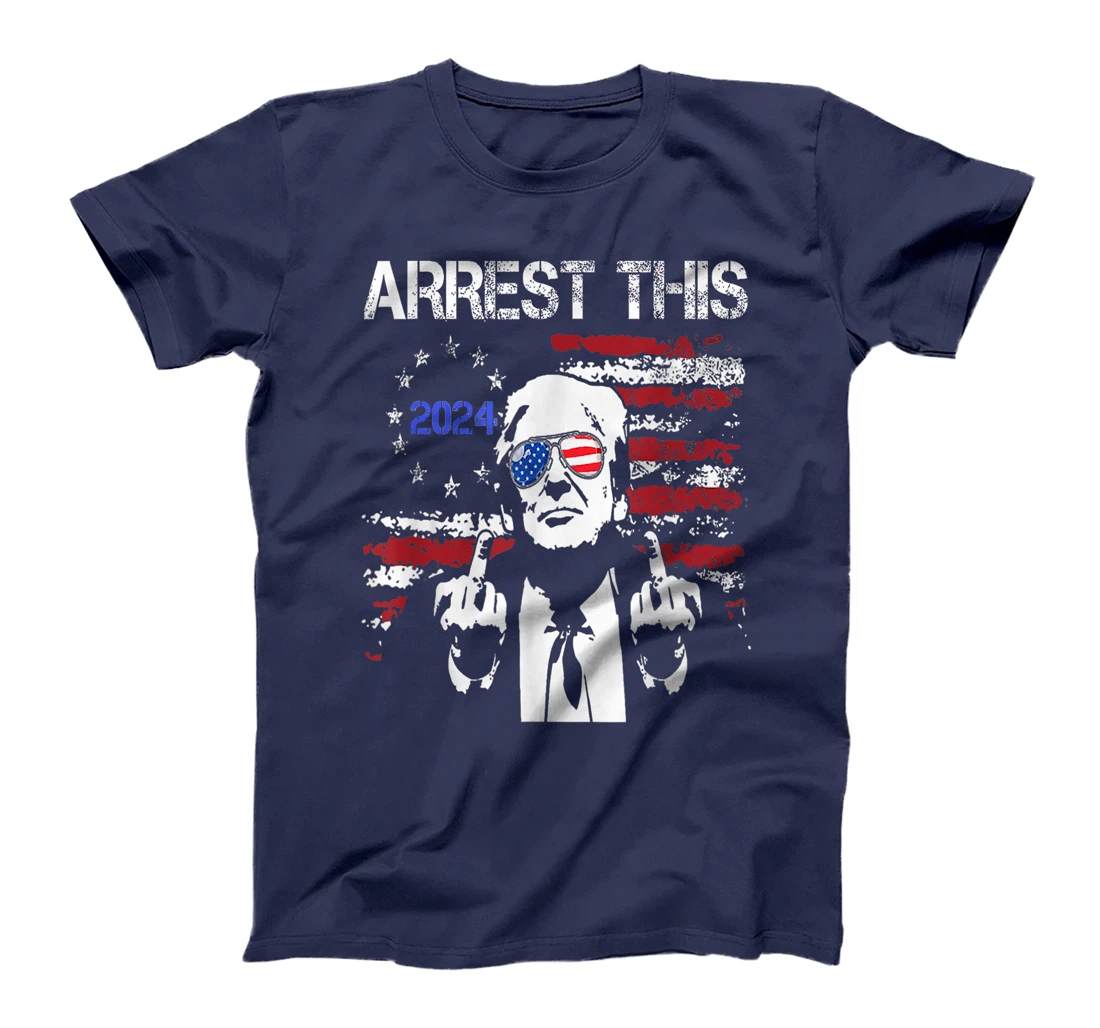 Donald-Trump-Arrest-This-Fingers-2024-Election T-Shirt