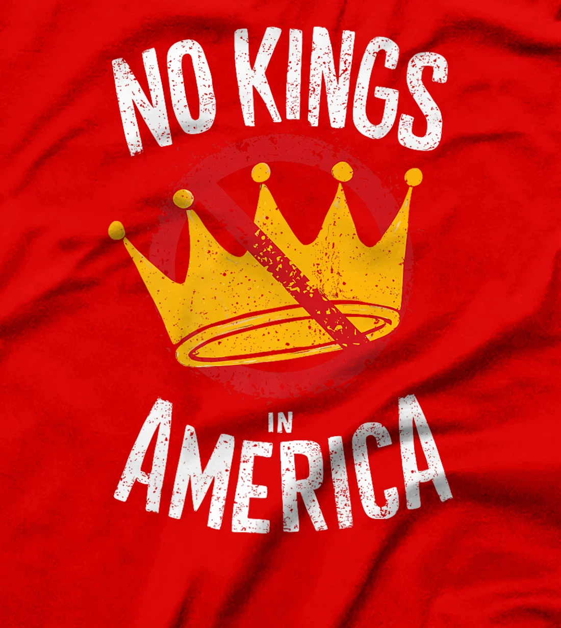 No Kings In America Save Democracy I Dissent Anti Trump Premium T-Shirt