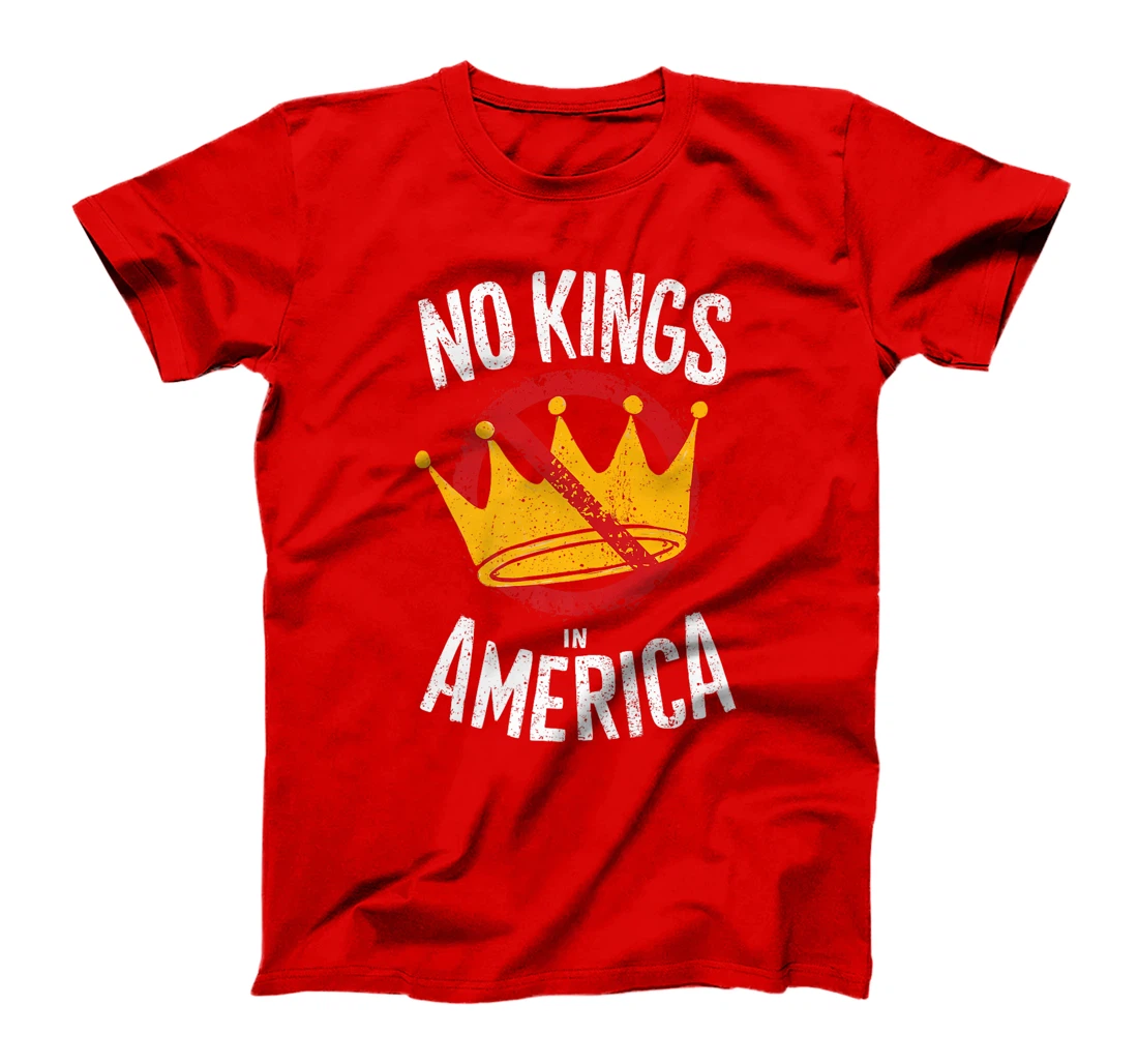 No Kings In America Save Democracy I Dissent Anti Trump Premium T-Shirt