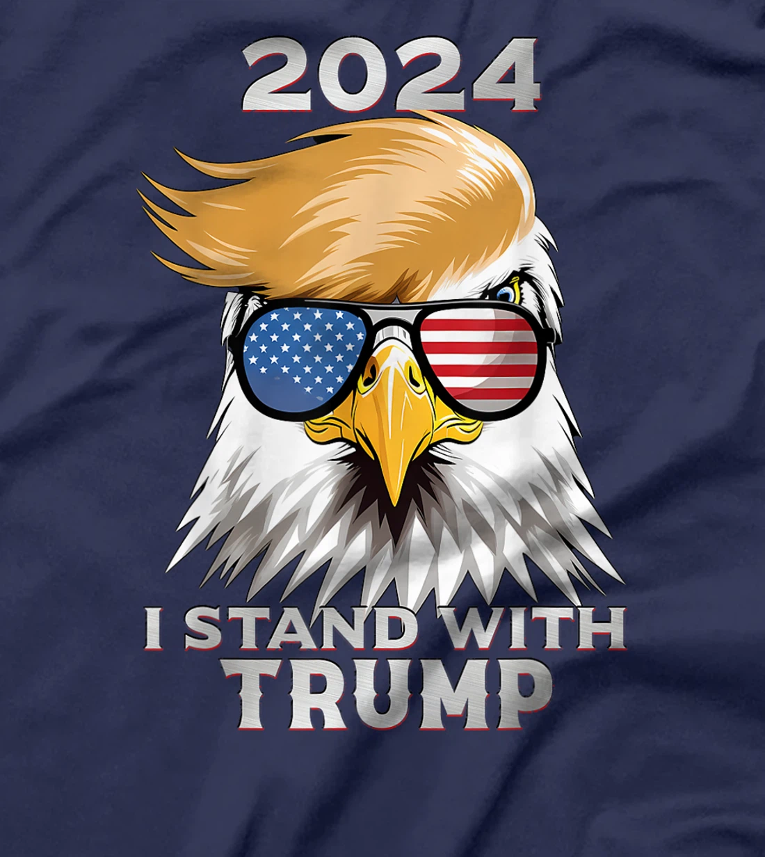 Merica Trump 2024 I Stand With Trump T-Shirt