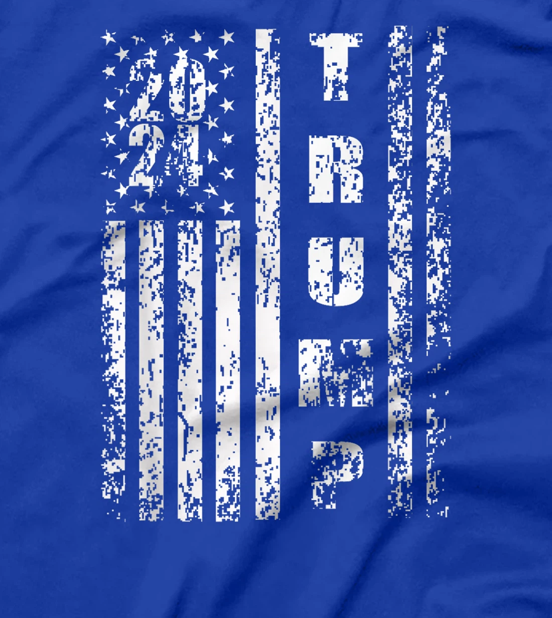 Donald Trump 2024 American Flag T-Shirt