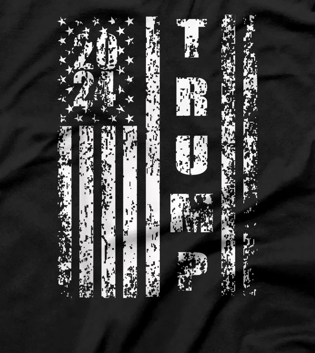 Donald Trump 2024 American Flag T-Shirt