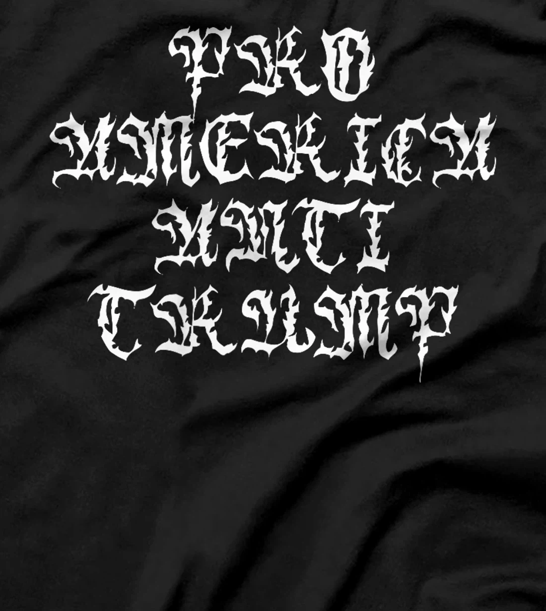 Pro America Anti Trump Streetwear Vintage Goth Inspired Premium T-Shirt