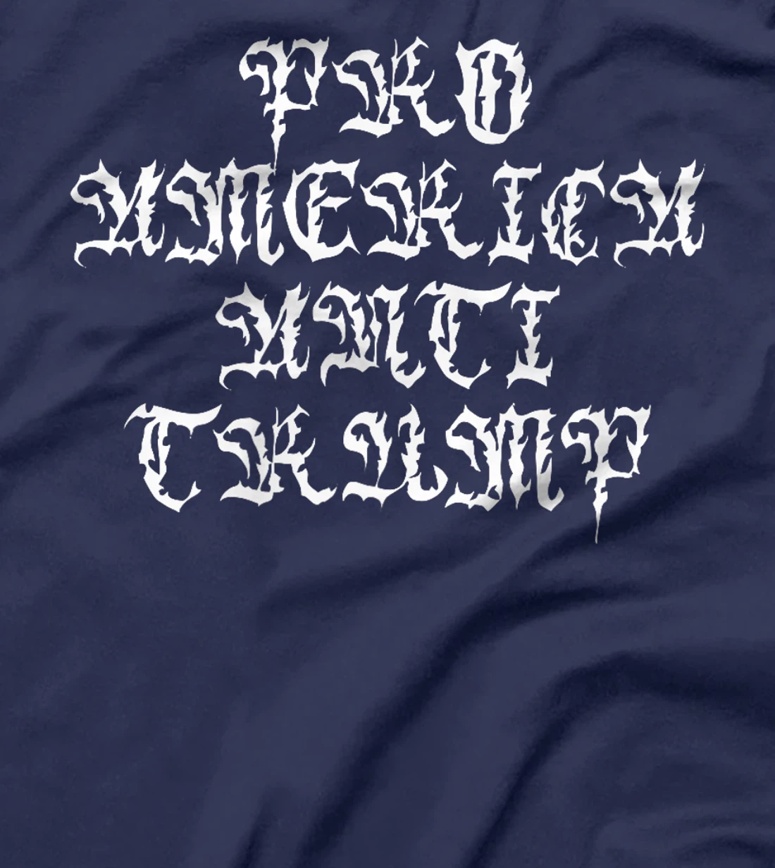 Pro America Anti Trump Streetwear Vintage Goth Inspired Premium T-Shirt