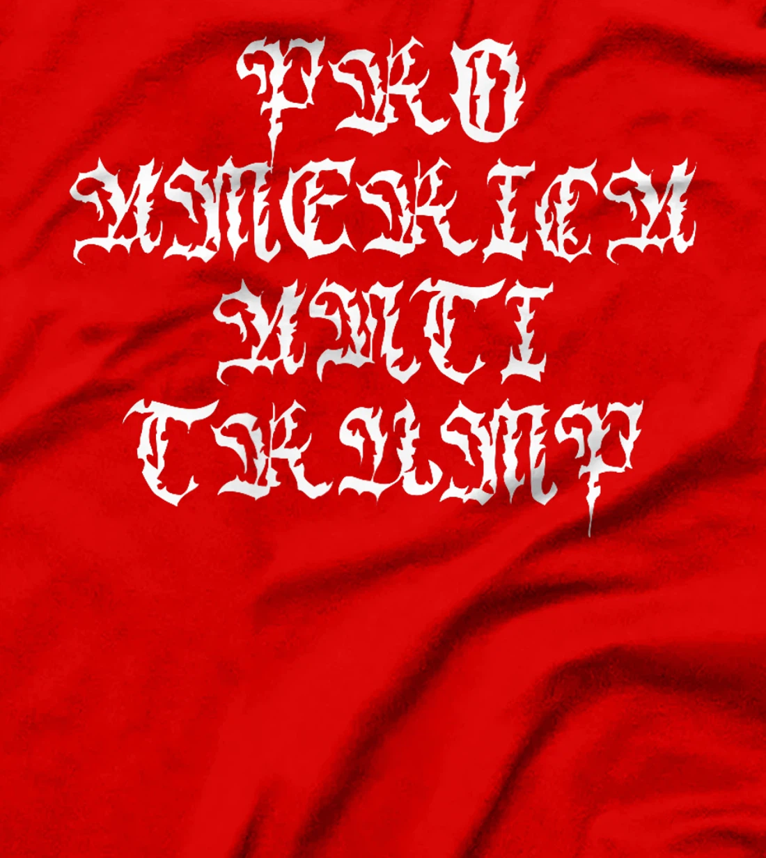 Pro America Anti Trump Streetwear Vintage Goth Inspired Premium T-Shirt