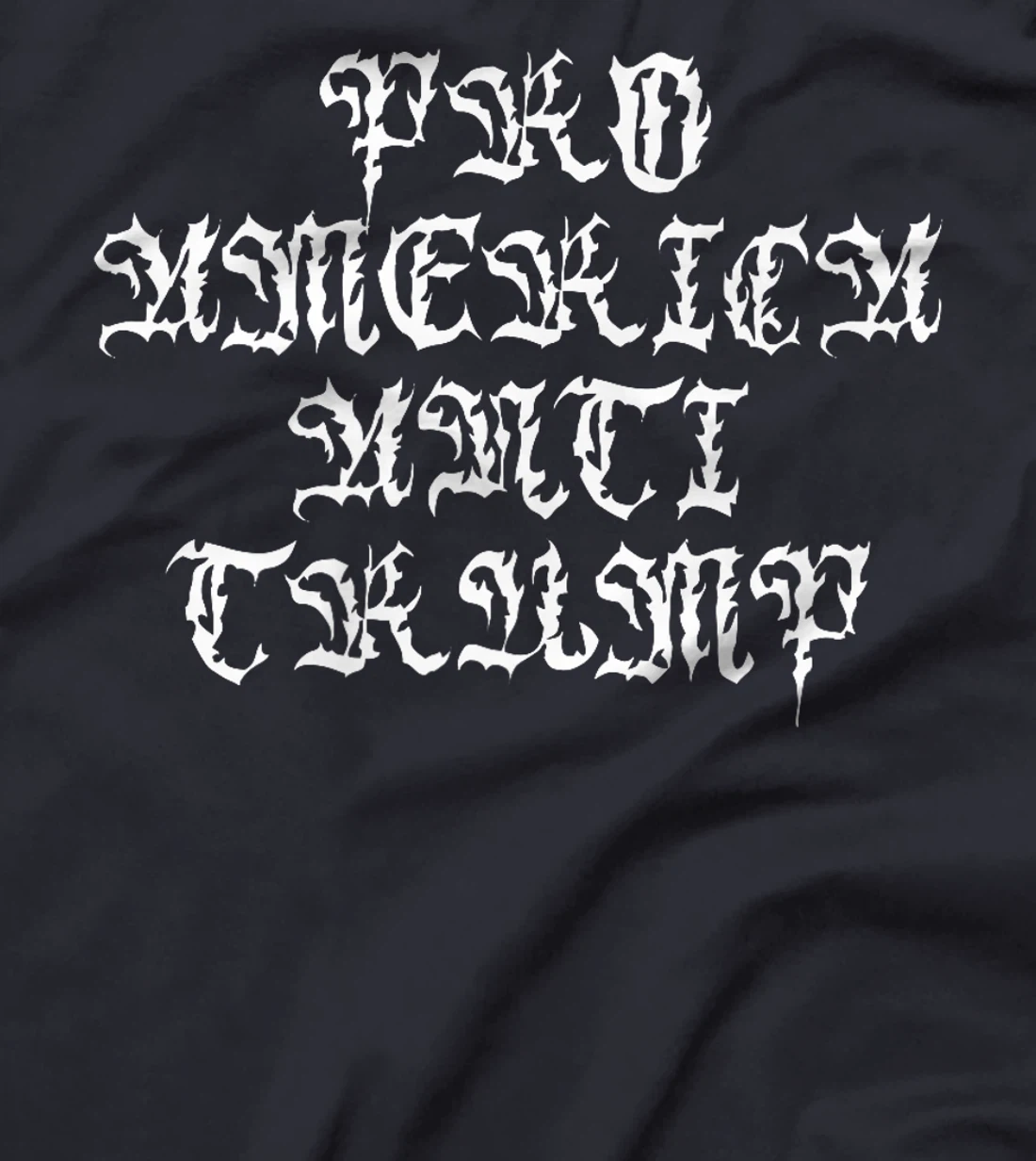 Pro America Anti Trump Streetwear Vintage Goth Inspired Premium T-Shirt