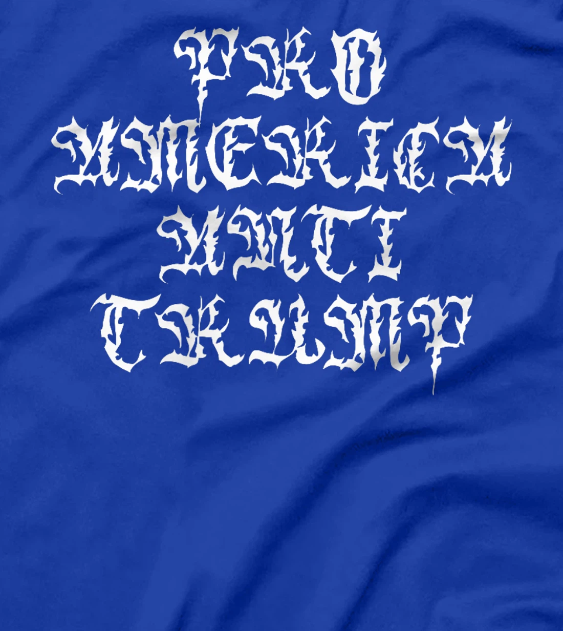 Pro America Anti Trump Streetwear Vintage Goth Inspired Premium T-Shirt