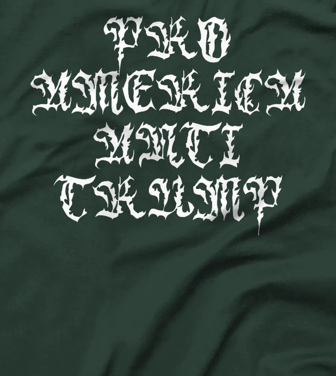 Pro America Anti Trump Streetwear Vintage Goth Inspired Premium T-Shirt