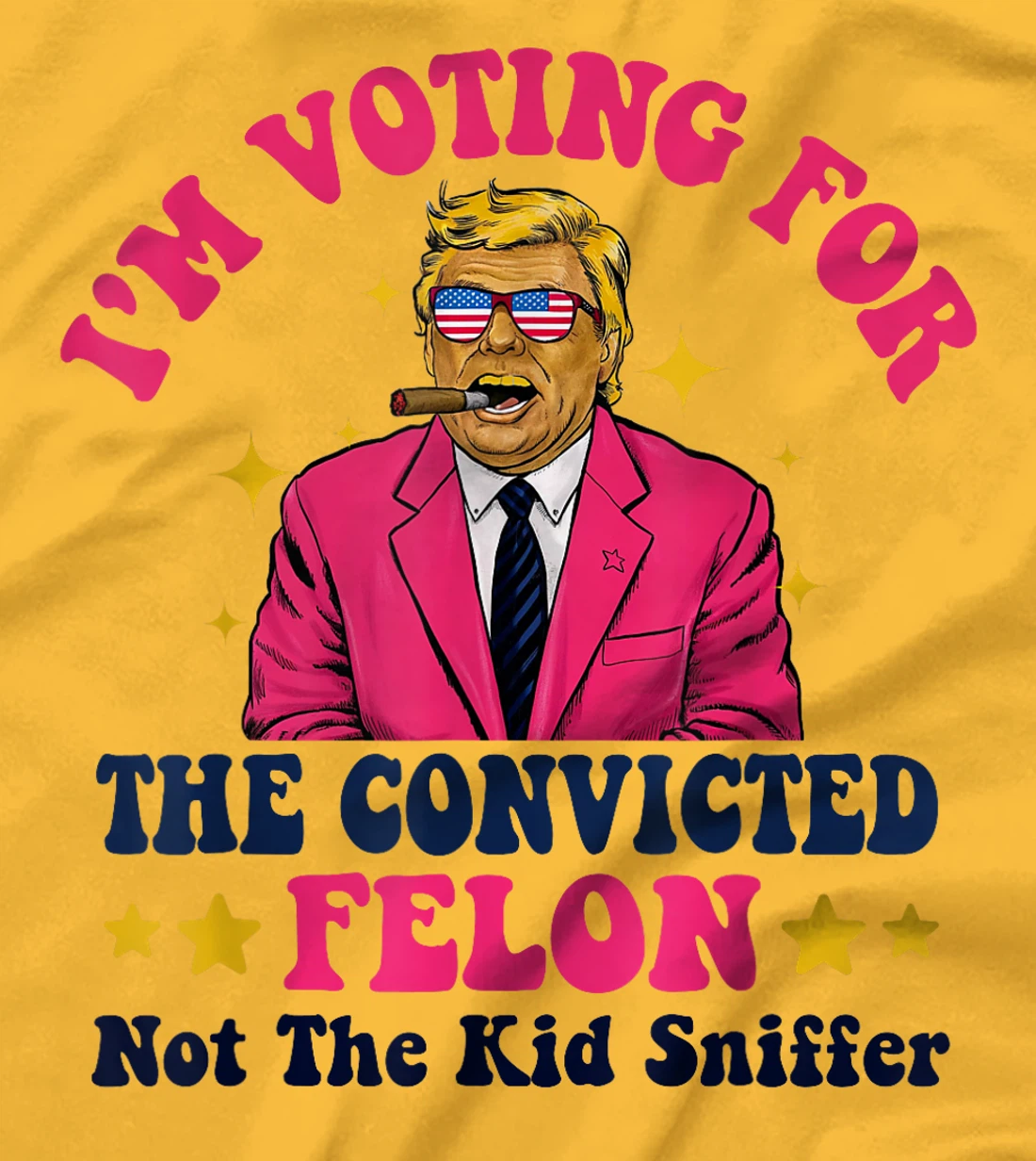 Trump 2024 Convicted Felon - I'm Voting Convicted Felon 2024 T-Shirt