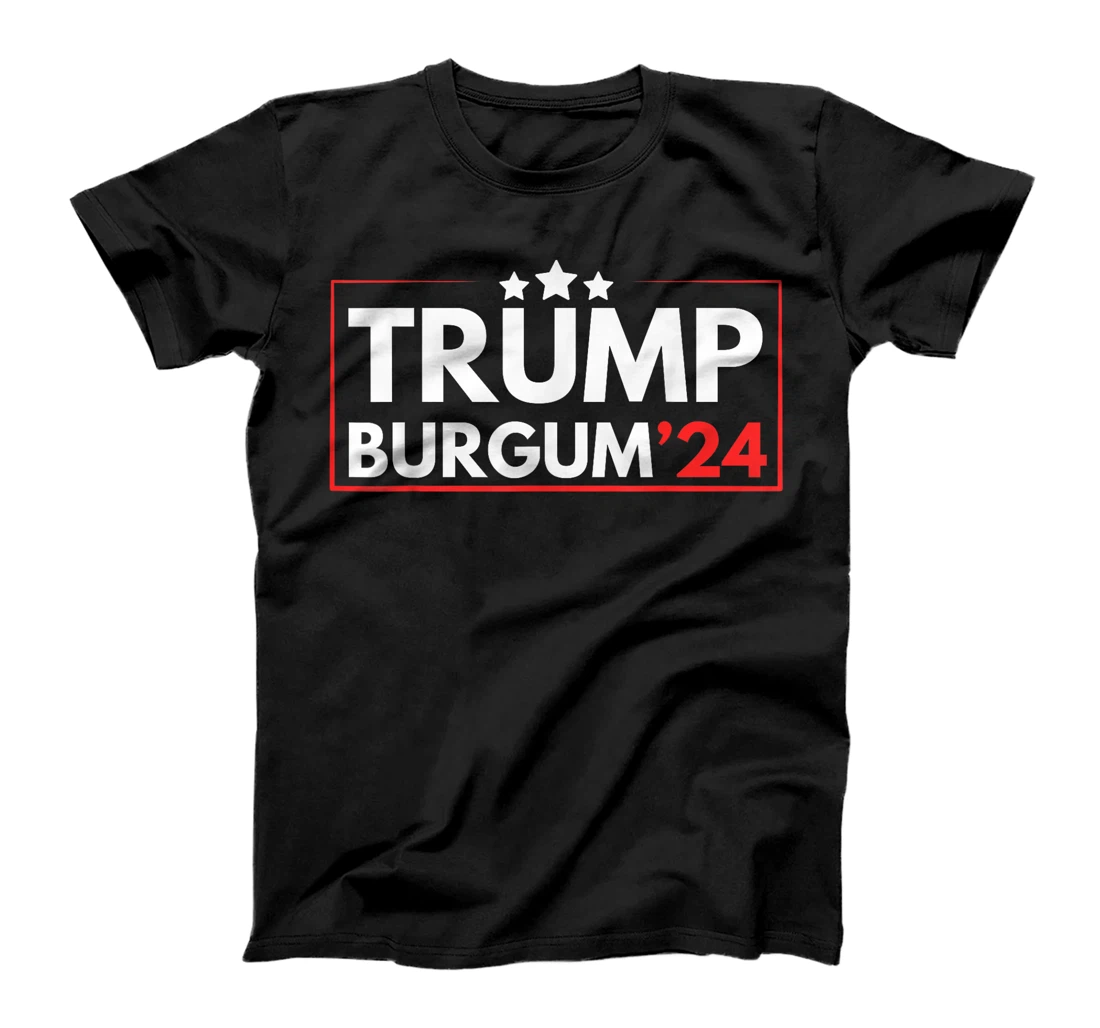 Trump Burgum 2024 Republican Men and Women T-Shirt