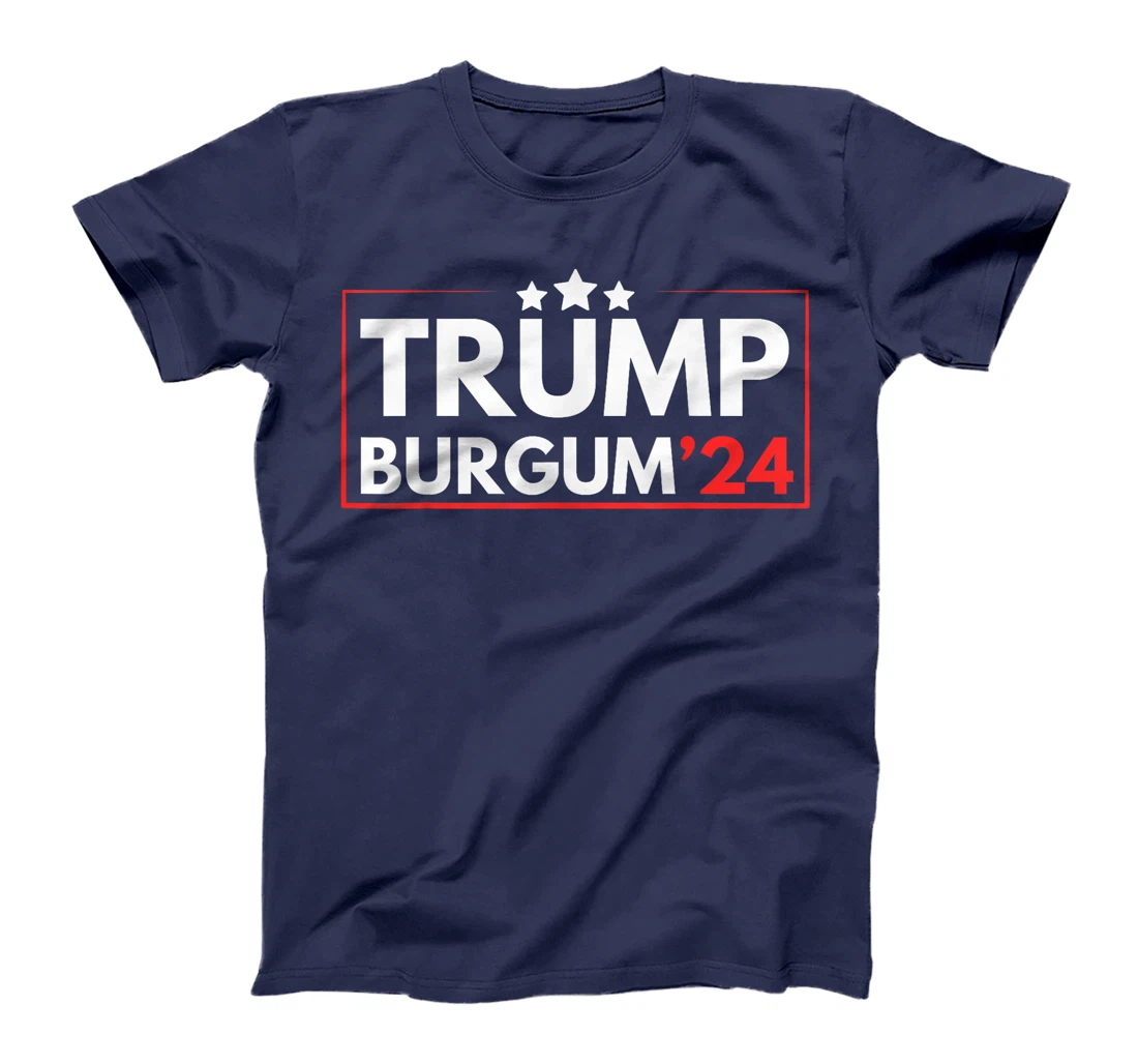 Trump Burgum 2024 Republican Men and Women T-Shirt