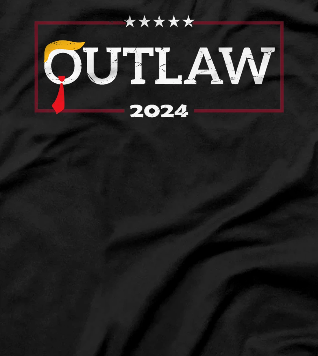 I'm Voting for The Outlaw, The Convicted Felon Funny Trump Premium T-Shirt