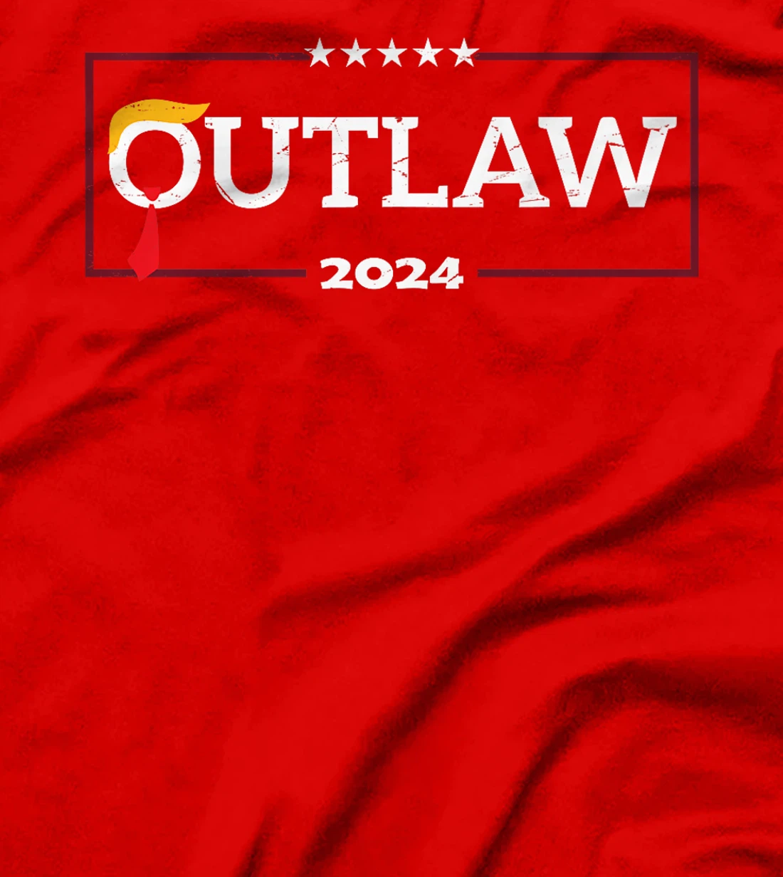 I'm Voting for The Outlaw, The Convicted Felon Funny Trump Premium T-Shirt