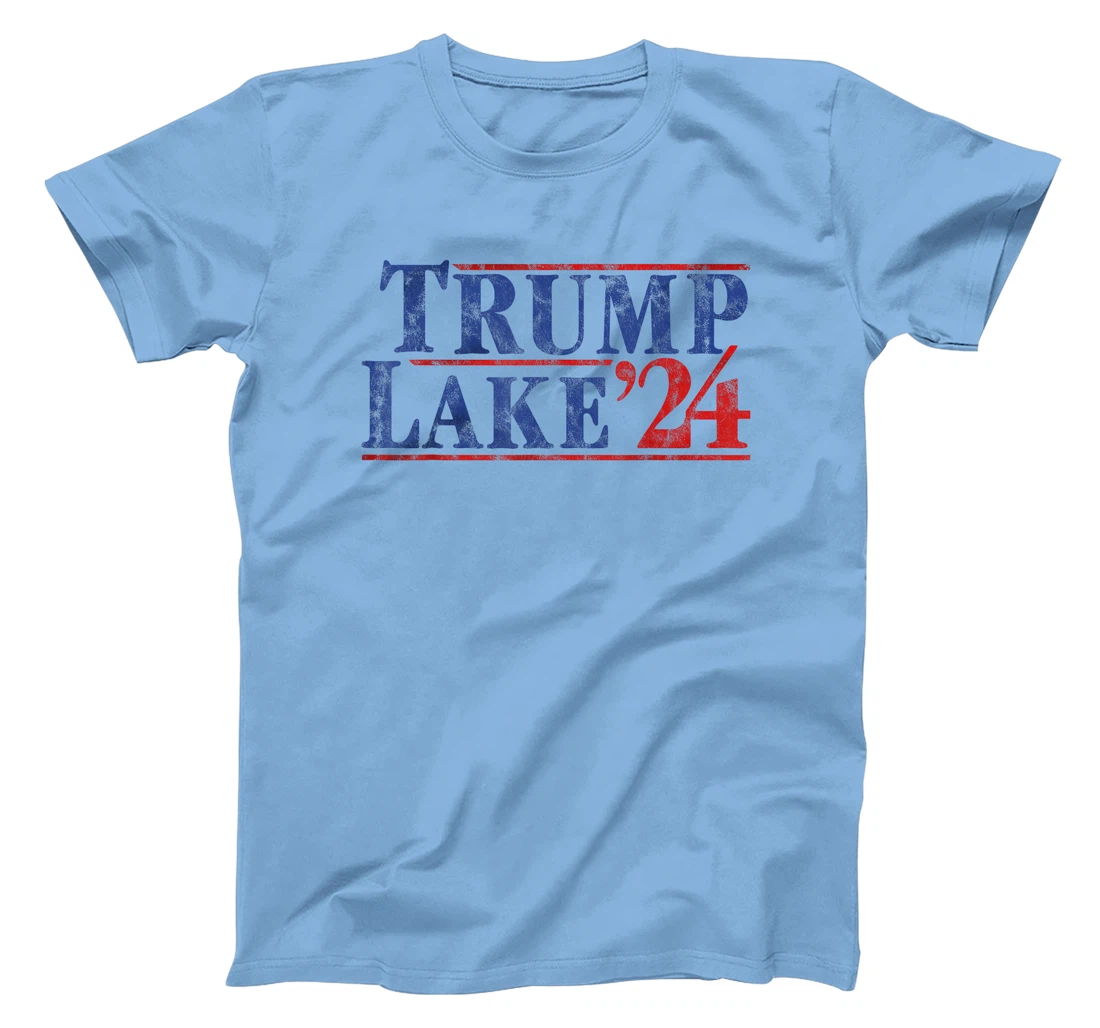 Trump Lake 2024 Presidential Election Retro Vintage T-Shirt