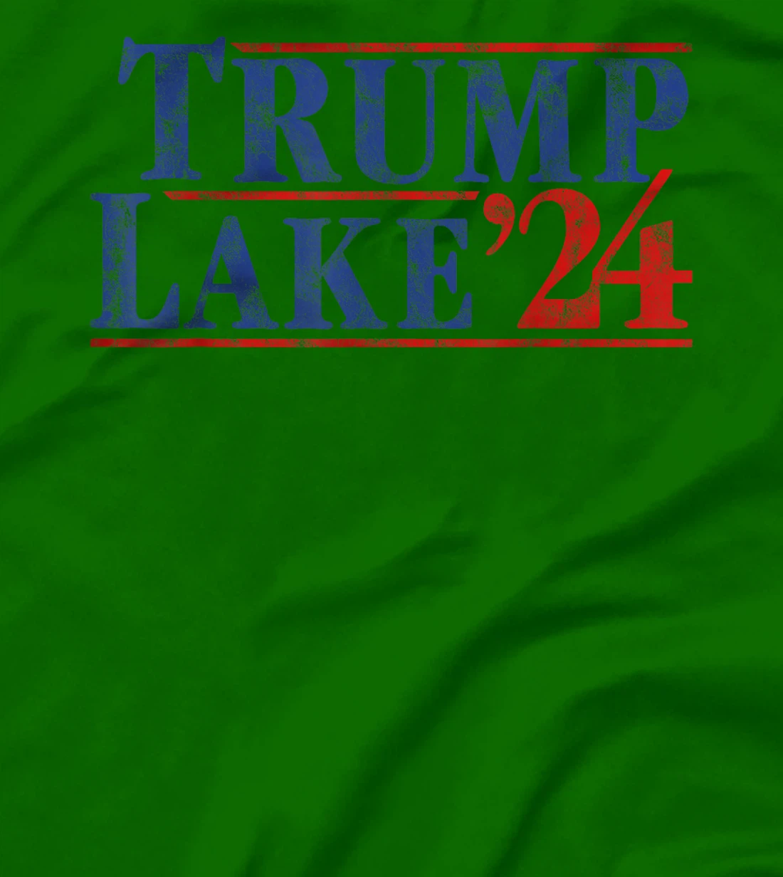 Trump Lake 2024 Presidential Election Retro Vintage T-Shirt