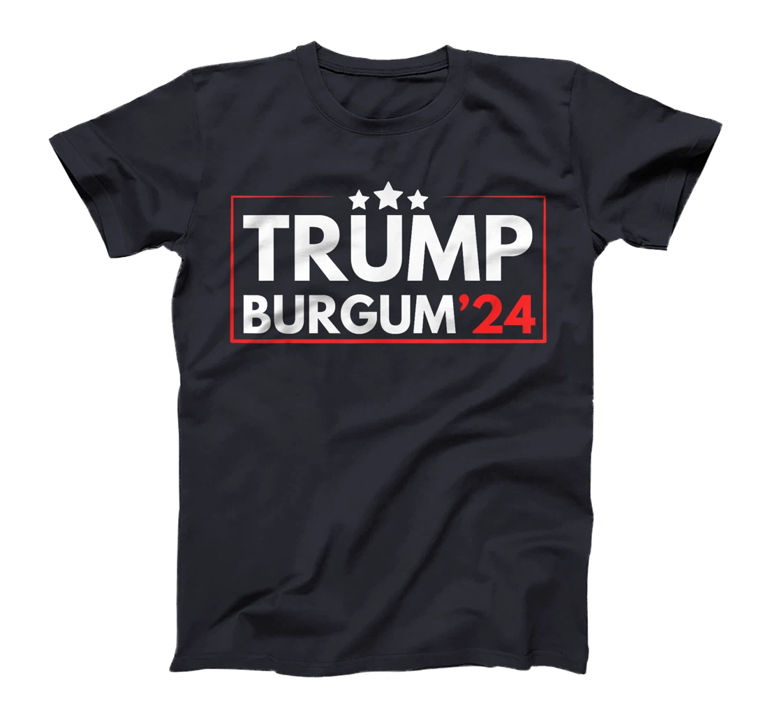 Trump Burgum 2024 Republican Men and Women T-Shirt