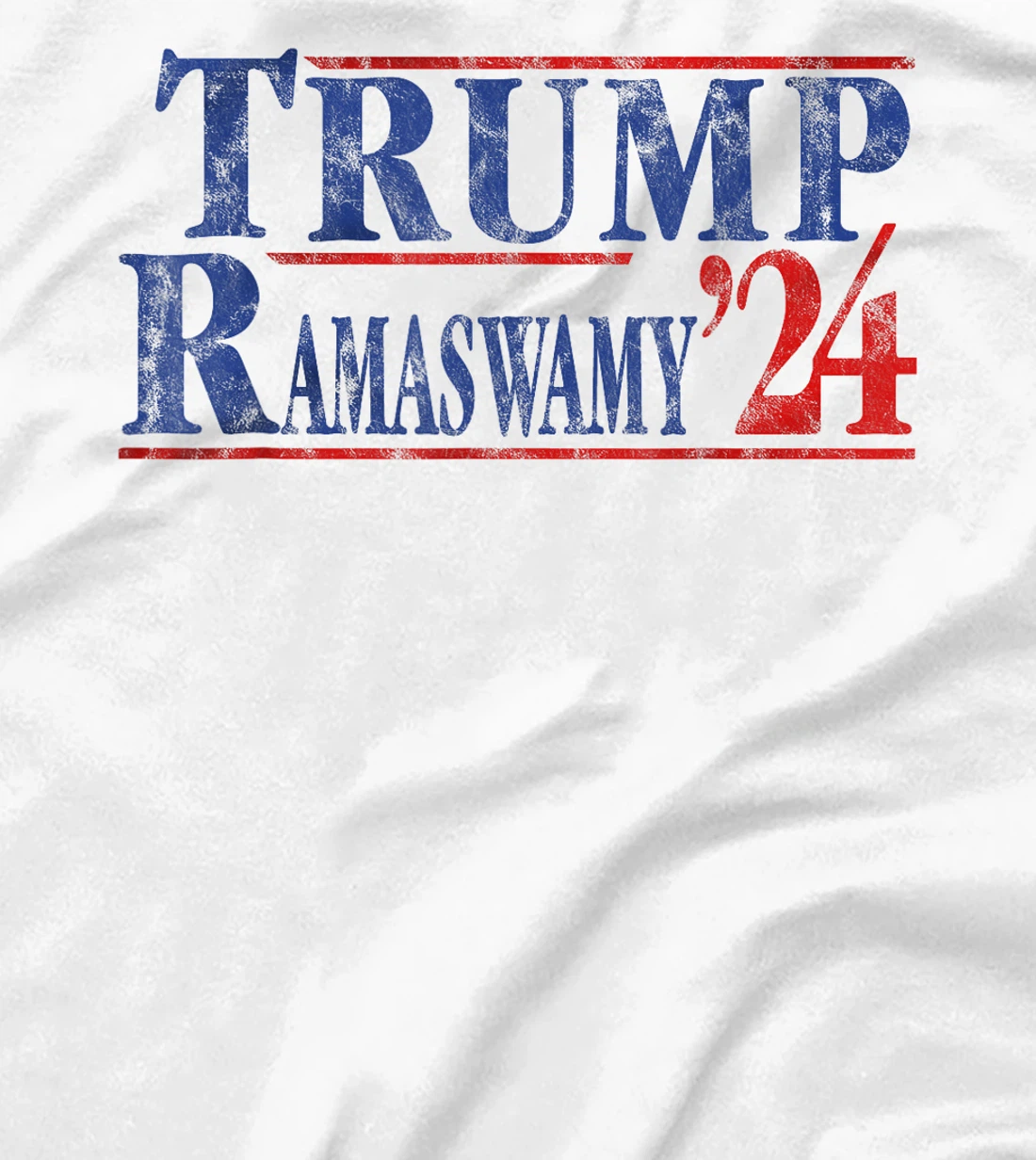 Trump Ramaswamy 2024 Presidential Election Retro Vintage T-Shirt