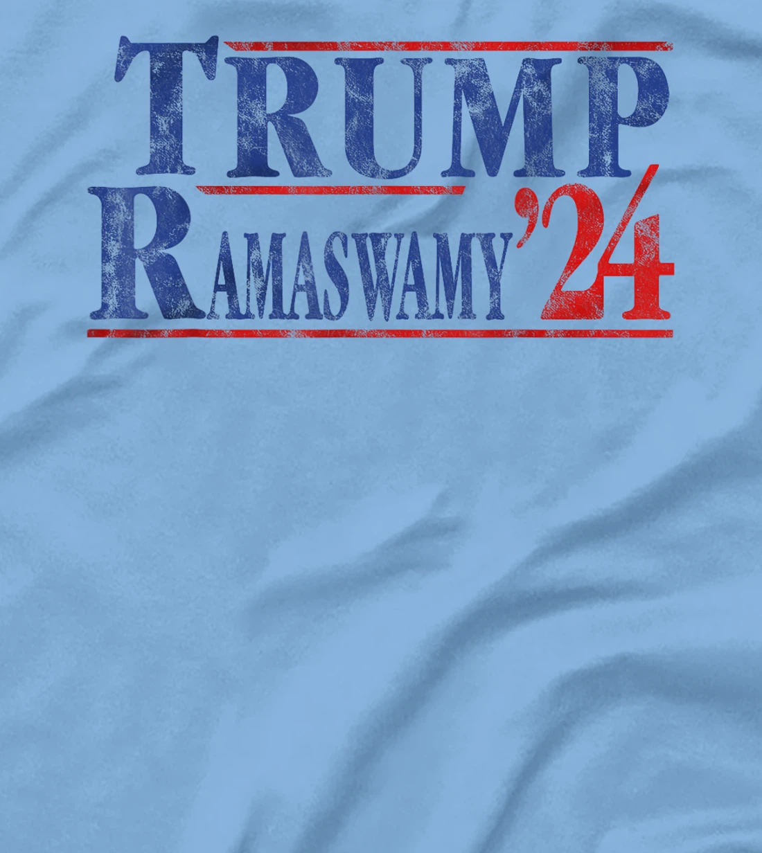 Trump Ramaswamy 2024 Presidential Election Retro Vintage T-Shirt
