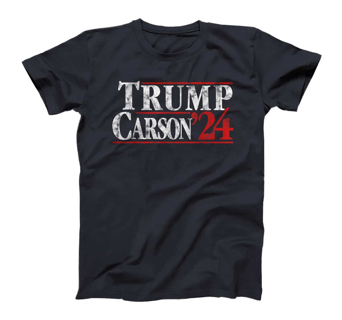 Trump Carson 2024 Presidential Election Retro Vintage T-Shirt