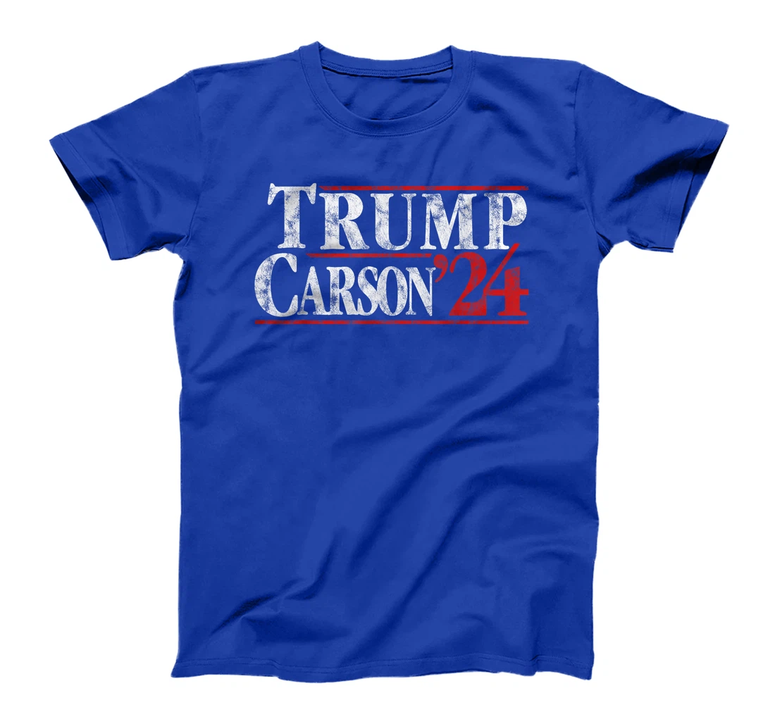 Trump Carson 2024 Presidential Election Retro Vintage T-Shirt