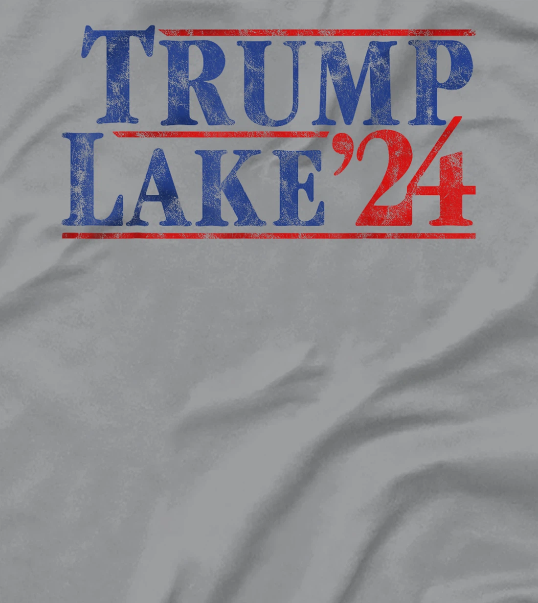 Trump Lake 2024 Presidential Election Retro Vintage T-Shirt