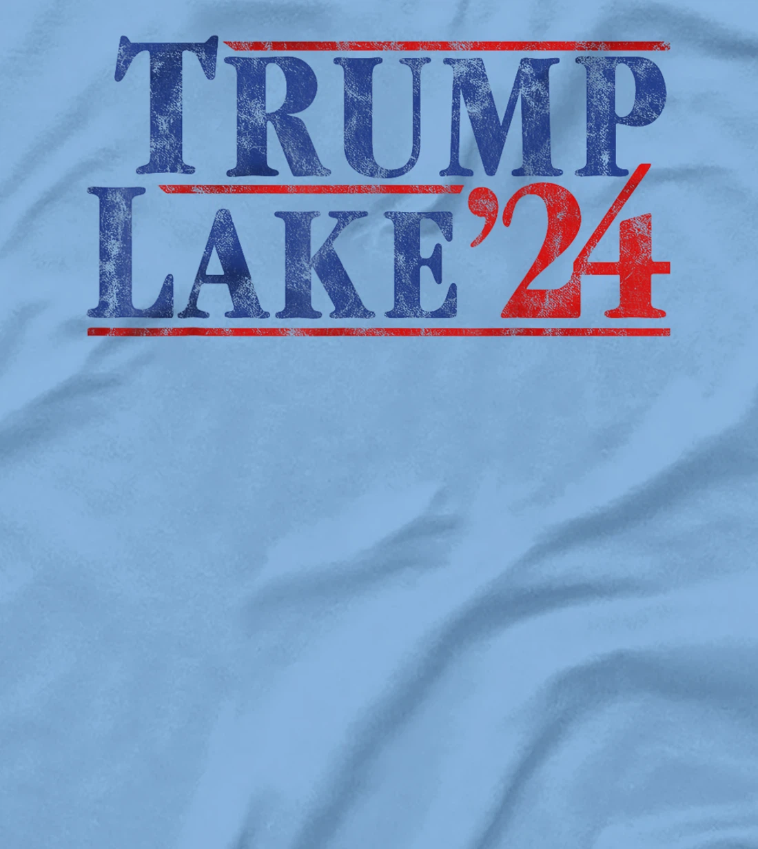 Trump Lake 2024 Presidential Election Retro Vintage T-Shirt