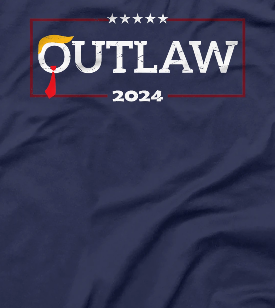 I'm Voting for The Outlaw, The Convicted Felon Funny Trump Premium T-Shirt