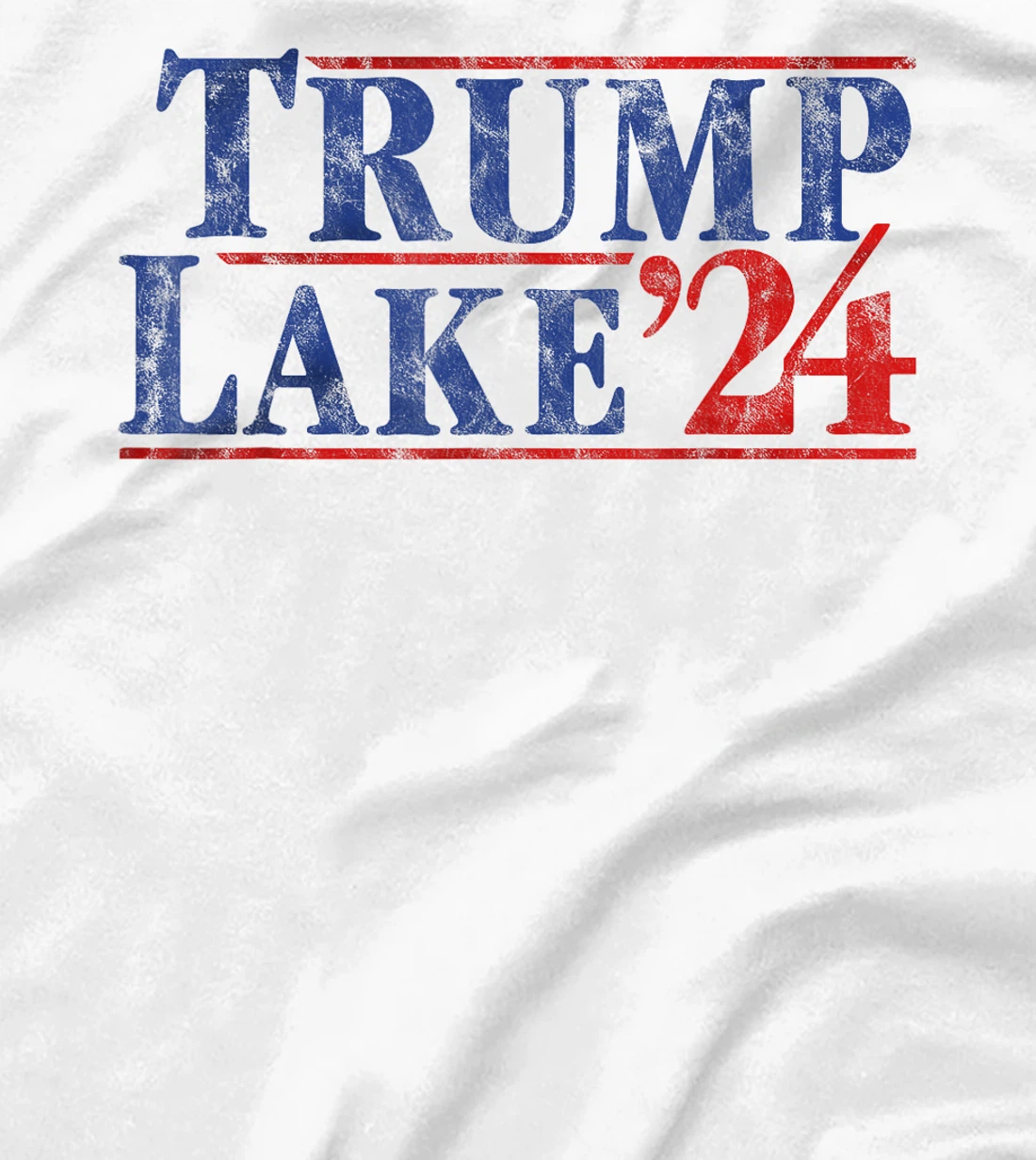 Trump Lake 2024 Presidential Election Retro Vintage T-Shirt