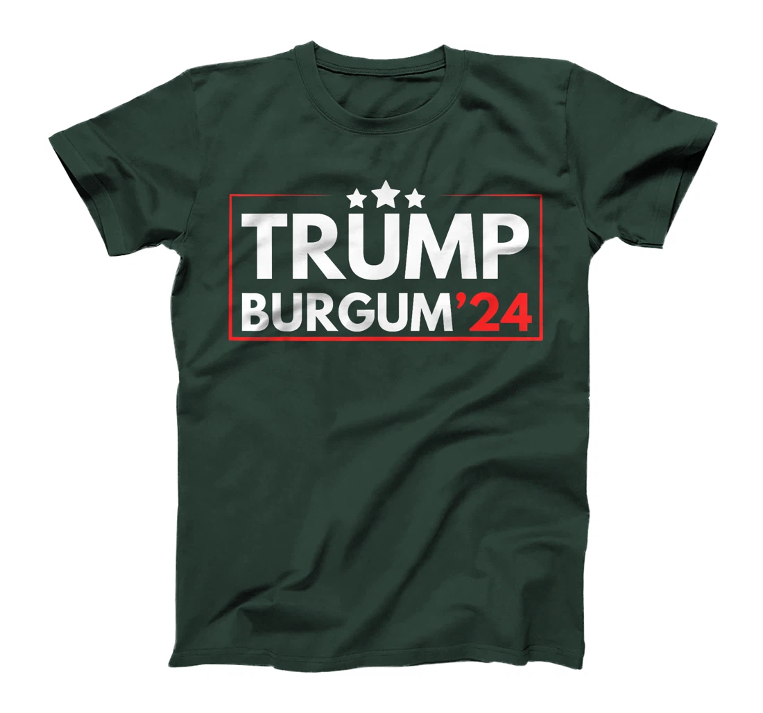 Trump Burgum 2024 Republican Men and Women T-Shirt