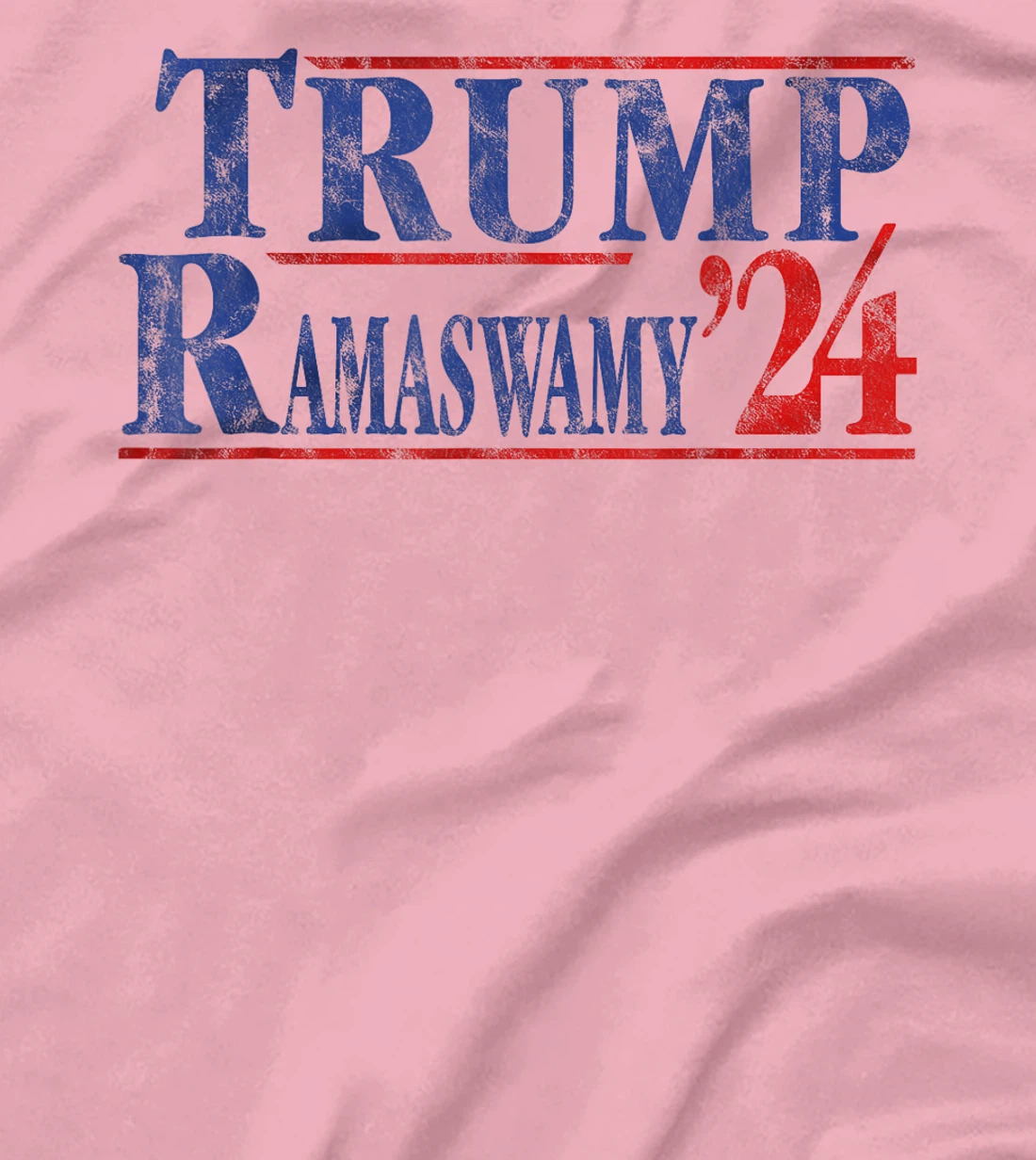 Trump Ramaswamy 2024 Presidential Election Retro Vintage T-Shirt