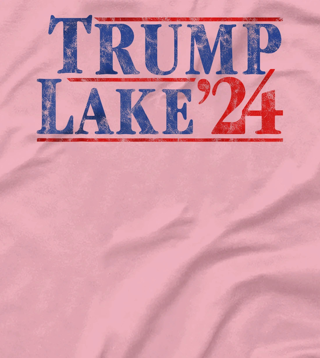 Trump Lake 2024 Presidential Election Retro Vintage T-Shirt