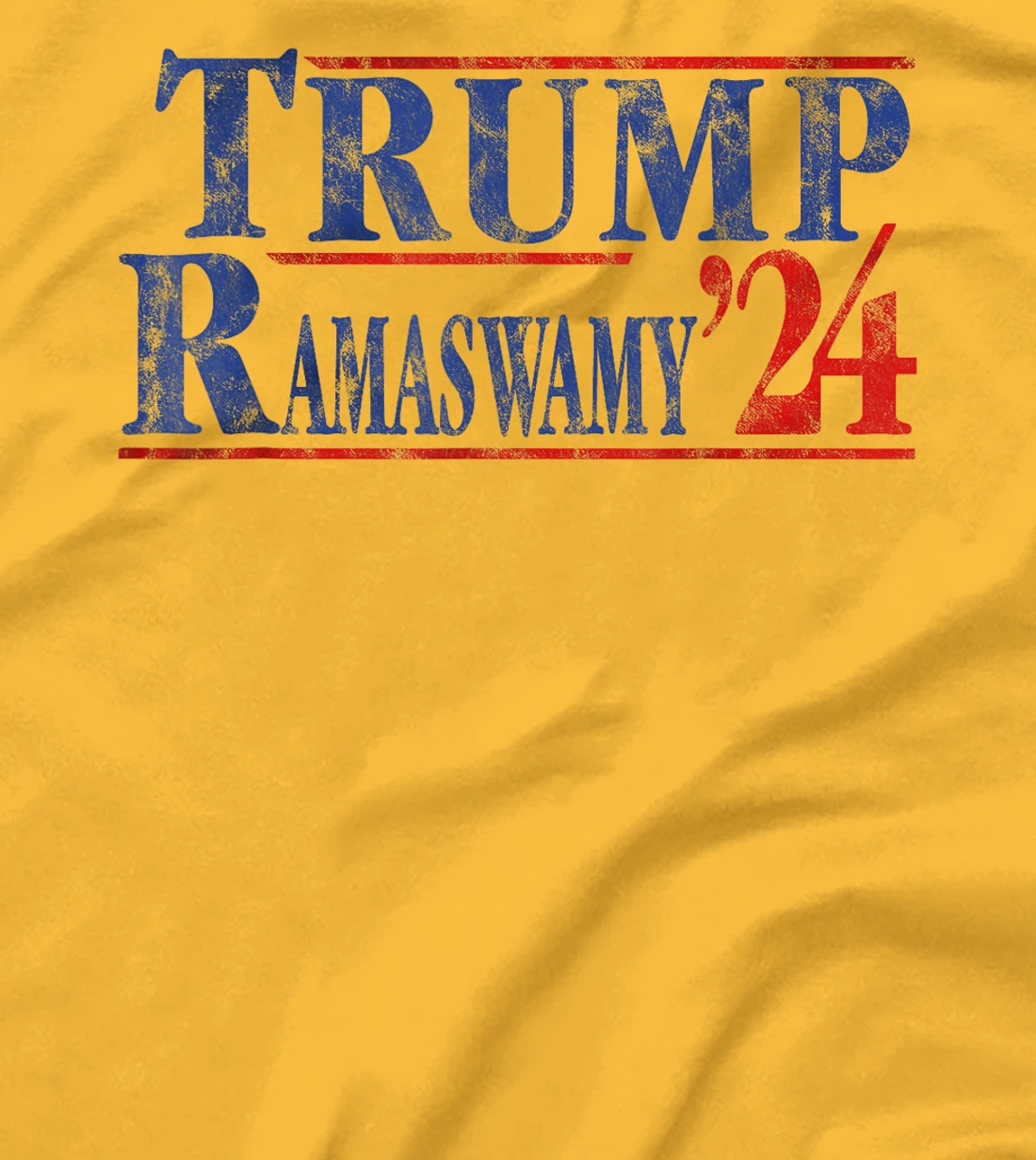 Trump Ramaswamy 2024 Presidential Election Retro Vintage T-Shirt
